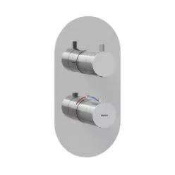   Falba süllyesztett csaptelep, Ravak Espirit ES 063.00CR.O2.RB07C Falba süllyesztett termosztátos