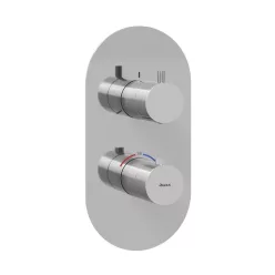   Falba süllyesztett csaptelep, Ravak Espirit ES 067.00CR.O3.RB07C Termosztátos falba süllyesztett