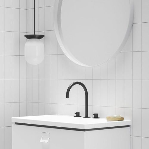 Mosdó csaptelep, Ravak Espirit ES 018.20BLM Álló mosdó csaptelep, 3 furatos 270 mm, leeresztő nél