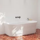 Falba süllyesztett csaptelep, Ravak Espirit ES 021.20GB.O1 Falba süllyesztett kád csaptelep belső