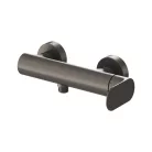 Zuhany csaptelep, Ravak Eleganta EL 032.20GB Fali zuhany csaptelep szett nélkül, Graphite Brushed