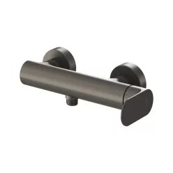   Zuhany csaptelep, Ravak Eleganta EL 032.20GB Fali zuhany csaptelep szett nélkül, Graphite Brushed