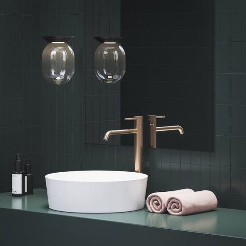 Mosdó csaptelep, Ravak Espirit ES 015.60RGB Álló mosdó csaptelep 340 mm, leeresztő nélkül X070348