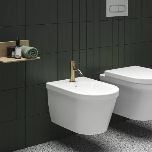 Bidé csaptelep, Ravak Espirit ES 056.60RGB Álló bidé csaptelep 180 mm, leeresztő nélkül X070355