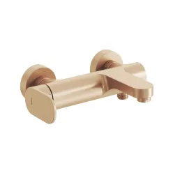   Kádtöltő csaptelep, Ravak Eleganta EL 022.60RGB Fali kád csaptelep zuhanyszett nélkül, Rose Gold