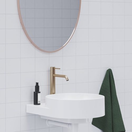 Mosdó csaptelep, Ravak Espirit ES 014.60RGB Álló mosdó csaptelep 250 mm, leeresztő nélkül X070393