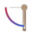 Mosdó csaptelep, Ravak Espirit ES 012.61RGB Álló mosdó csaptelep BeCool 190 mm, leeresztő nélkül