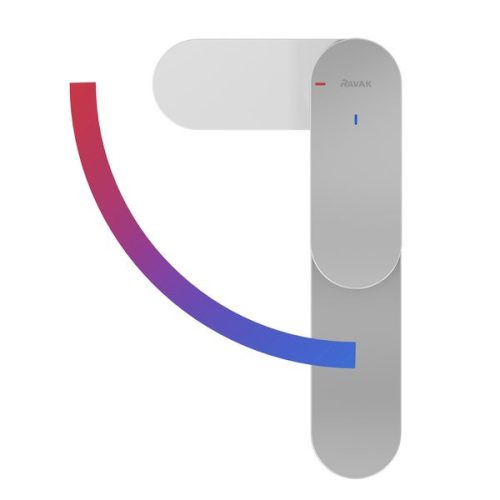 Mosdó csaptelep, Ravak Eleganta EL 015.21GB Álló mosdó csaptelep BeCool 335 mm, leeresztő nélkül,