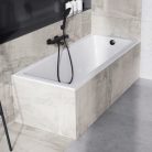 Kád, Ravak 10° Slim kád Akrilkád 10° Slim 170x75 fehér CA71300000