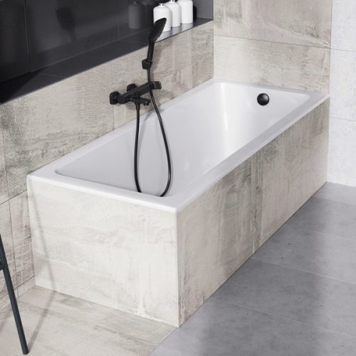 Kád, Ravak 10° Slim kád Akrilkád 10° Slim 170x75 fehér CA71300000