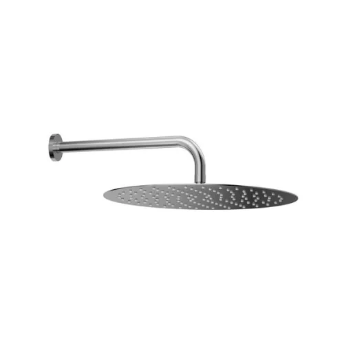 Kézizuhany, Ravak Chrome esőztető zuhanyfej Slim, kör alakú, 400 mm X07P667