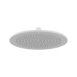   Kézizuhany, Ravak 980.10WV Esőztető zuhanyfej köralakú, 250 mm, White Velvet X07P687