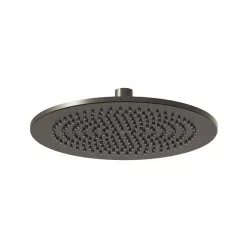   Kézizuhany, Ravak 980.20GB Esőztető zuhanyfej köralakú, 250 mm, Graphite Brushed X07P699