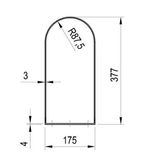 Mosdópult tartó konzol, Ravak Konzol Yard 400 rozsdamentes X01786
