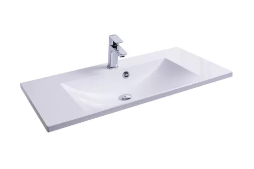Mosdó, Ravak Flat 900 mosdó (fehér) nyílással XJP01190000