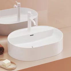   Mosdó, Ravak Mosdó Ceramic 550 O Slim Shelf kerámia fehér XJX01155003