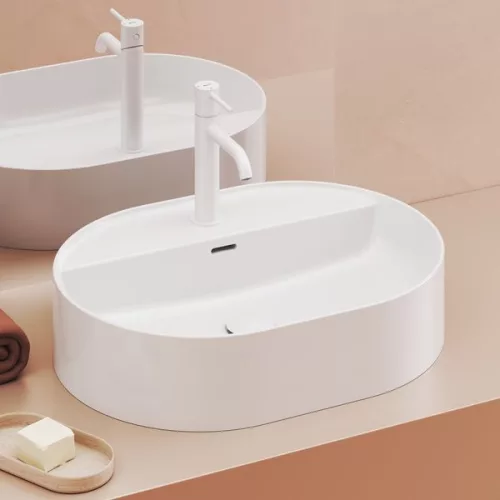 Mosdó, Ravak Mosdó Ceramic 550 O Slim Shelf kerámia fehér XJX01155003