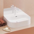 Mosdó, Ravak Mosdó Ceramic 550 O Slim Wall kerámia fehér XJX01155004