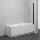 Kádparaván, Ravak NVS1-80 fekete+Transparent 7O840300Z1 kádparaván