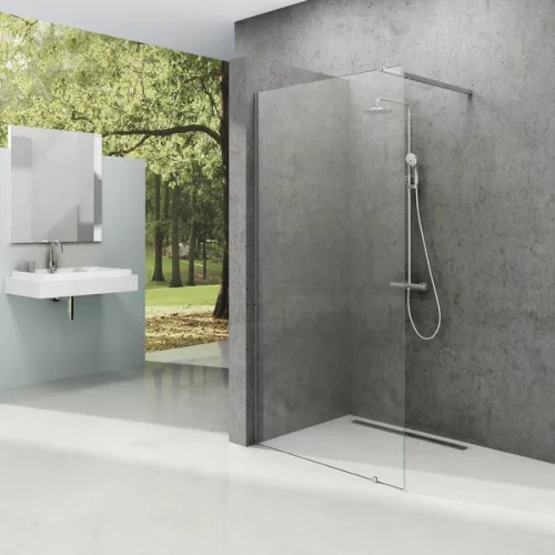 Walk-in, Ravak Walk In Wall-70 v.200 krómhatású+átlátszó üveg, 1 merevítővel GW9W10C0SZ1