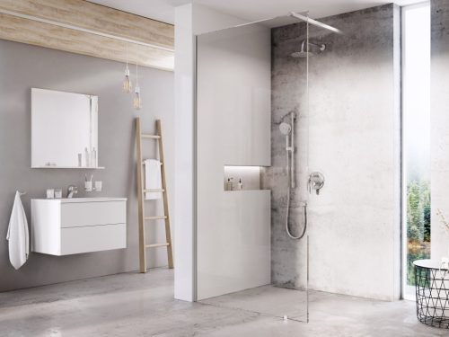 Walk-in, Ravak Walk In Wall-80 v.200 krómhatású +Transparent krómhatású W szettel GW9W40C00Z1/GWD