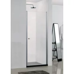   Zuhanyajtó, Sanotechnik EN1480 SIMPLYFLEX lengőajtó 80 cm, króm