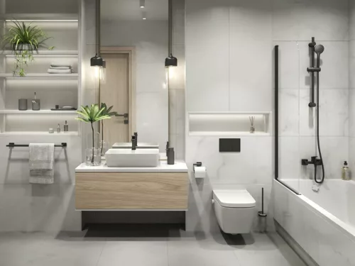 Mosdó csaptelep, Ferro Vitto Black Verdeline, BVI2VLBL fekete mosdó csaptelep