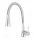 Mosogató csaptelep, Ferro Zumba II álló mosogató ezüst BZA42S