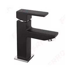 Mosdó csaptelep, Ferro Zicco black álló, fekete BZI2BL