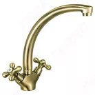 Mosogató csaptelep, Ferro Mosogató csaptelep, bronz BAI4BR