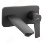 Falba süllyesztett csaptelep, Ferro STRATOS BSC3PABL falba építhető mosdó csaptelep