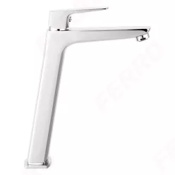   Mosdó csaptelep, Ferro VITTO BVI2LVL VerdeLine magasított mosdó csaptelep, króm