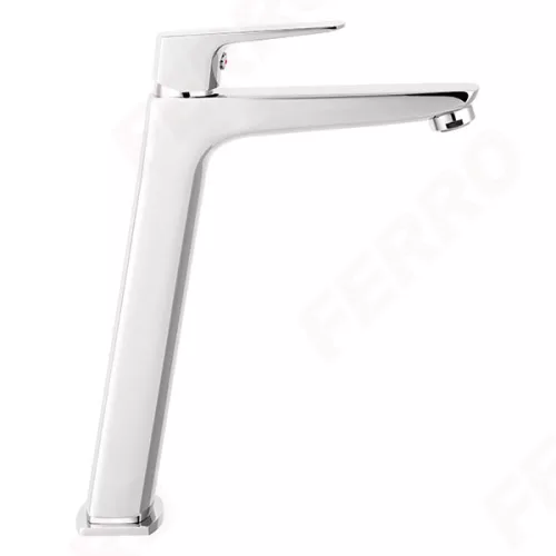 Mosdó csaptelep, Ferro VITTO BVI2LVL VerdeLine magasított mosdó csaptelep, króm