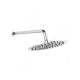 Trópusi zuhany, Ferro Fém fejzuhany zuhanykarral NPT13, 250 mm, slim, króm