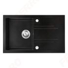 Mosogatótálca, Ferro Mezzo gránit mosogató DRGM48/78BA grafit