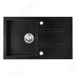   Mosogatótálca, Ferro Mezzo gránit mosogató DRGM48/78BA grafit