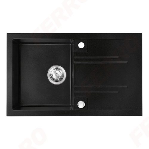 Mosogatótálca, Ferro Mezzo gránit mosogató DRGM48/78BA grafit