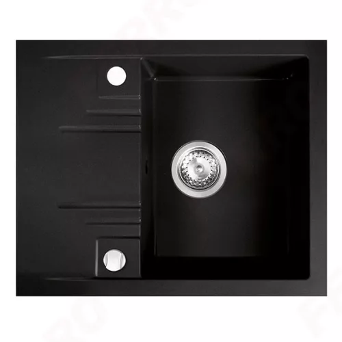 Mosogatótálca, Ferro Mezzo ll mosogató DRGM48/58BA,gránit cseptálcás grafit 48/58