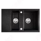 Mosogatótálca, Ferro MEZZO II 1-medencés DRGM3/48/79HA csepptálcás  gr. mosogató 48/79 gyümölcsmo