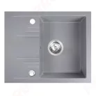 Mosogatótálca, Ferro MEZZO II DRGM48/58GA 1-medencés csepptálcás gr. mosogató 48/58, szürke