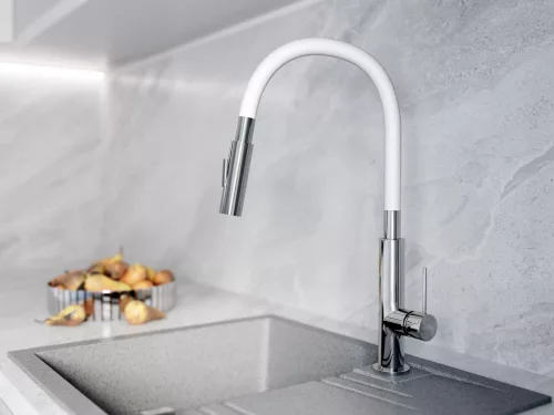 Mosogatótálca, Ferro MEZZO II DRGM48/58GA 1-medencés csepptálcás gr. mosogató 48/58, szürke