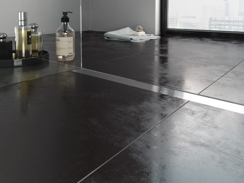 Padlóösszefolyó, Ferro SUPER SLIM PRO rozsdam. burkolható zuhanyfolyóka OLSP1-60 polírozott ráccs