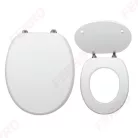 WC tető, Ferro fehér wc ülőke, MDF WC/BILAMDF