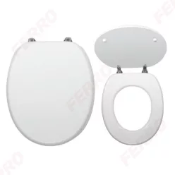 WC tető, Ferro fehér wc ülőke, MDF WC/BILAMDF