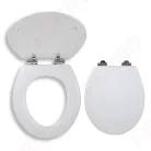 WC tető, Ferro soft close koptatott fehér wc ülőke, MDF WC/SOFTLYRA