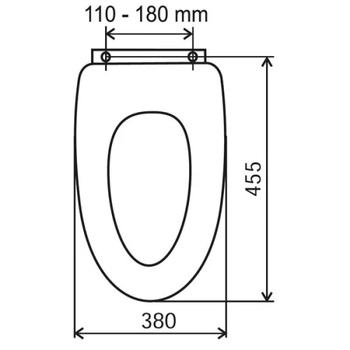 WC tető, Ferro soft close fehér wc ülőke easy click, MDF WC/SOFTMDF