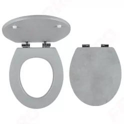 WC tető, Ferro soft close wc ülőke, MDF WC/SOFTSTONE1