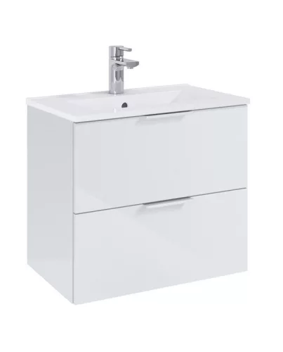 Alsó szekrény, AREZZO design ETNA SZETT 60 fényes fehér (2 doboz)