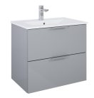 Alsó szekrény, AREZZO design ETNA SZETT 60 fényes világosszürke (2 doboz)