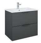 Alsó szekrény, AREZZO design ETNA SZETT 60 matt antracit (2 doboz)